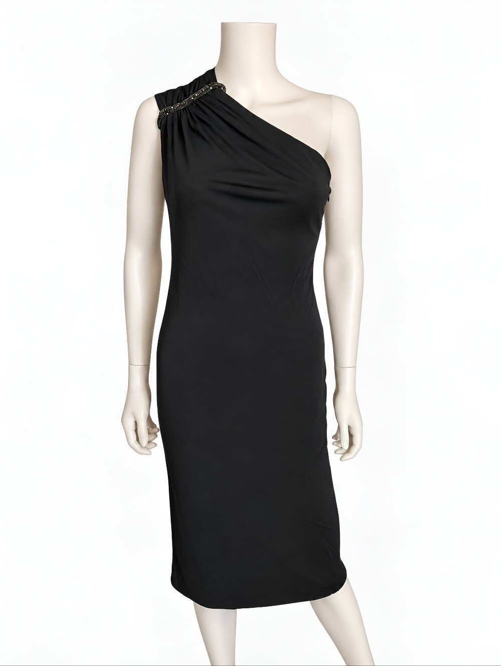 TOM FORD | Haider Ackermann FW25 Embellished One-Shoulder Dress IT 38 US 6
